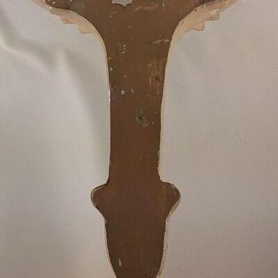 Beige Plaster Wall Sconce