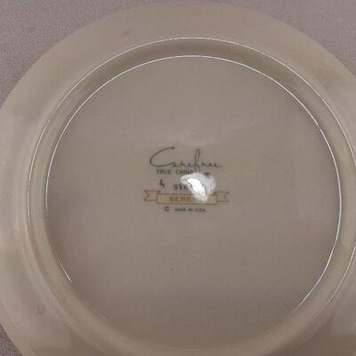 Hand Painted Floral Bread and Butter Plate