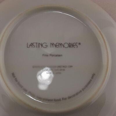 Swan Anniversary Plate