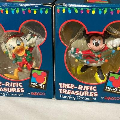 Lot #193 Mickey Unlimited Tree-Rific Treasures Ornaments 