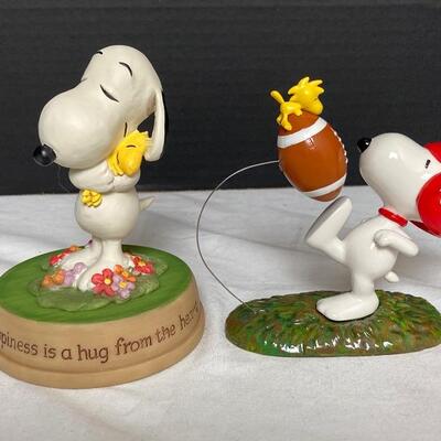 Lot #211 Dept.56 and Hallmark Snoopy Decorative Items
