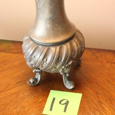 Lot 19 Table Lamp #1 (pair is lot 42)