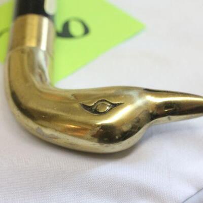 Lot 36 Brass Duck Handle Women's Hand painted Cane
