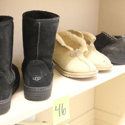 Lot 46 UGG Boots/Slippers (size 9)