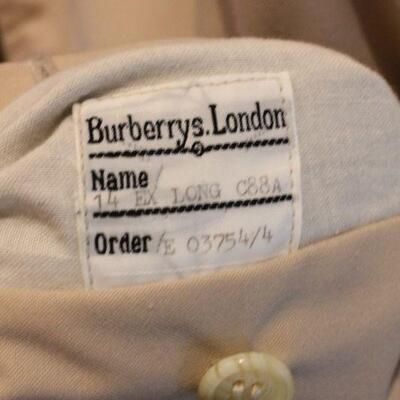 Lot 93 Burberry's 1980 Women's Jacket (14L)