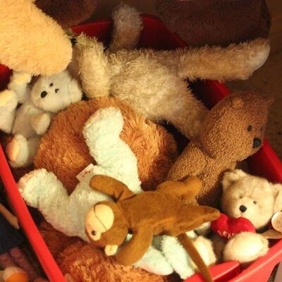 Lot 110 Children's Toys, Dolls, & Stuffed Animals