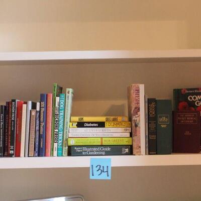 Lot 134 Books