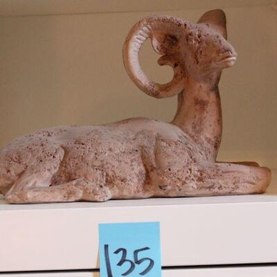Lot 135 Ceramic Lrg. Ram