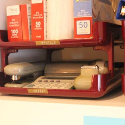 Lot 136 Office/Desk Supplies