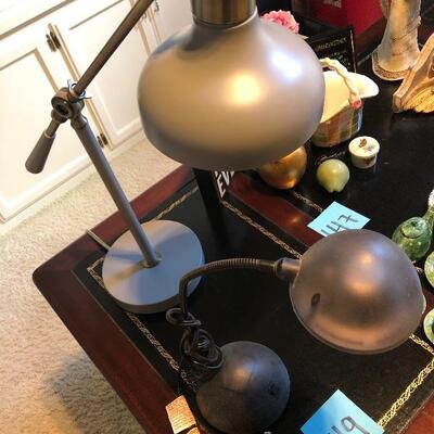 Lot 149 Two Desk Lamps