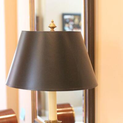 Lot 161 Black & Gold Table/Office Lamp 