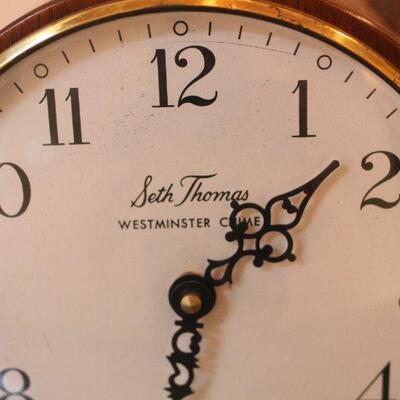 Lot 162 Seth Thomas Battery Operated Mantel Clock
