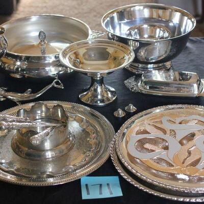Lot 171 Misc. Silver Pieces 
