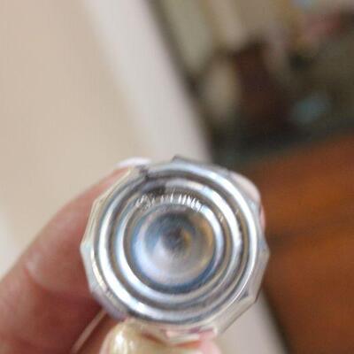 Lot 175 Sterling Silver Cup & Pair of Mini Shakers