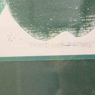 Lot 178 Apple Signed Serigraph Print Art 'Kathy McCarthy'