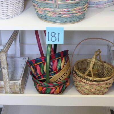 Lot 181 Easter Baskets