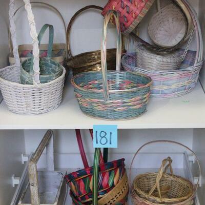 Lot 181 Easter Baskets