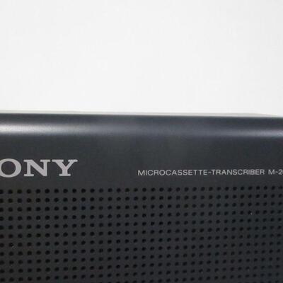 Lot 50 - SONY Microcassette Transcriber M-2000