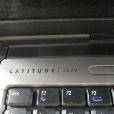 Lot 58 - Dell Latitude D820 Laptop No HDD