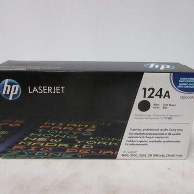Lot 72 - Genuine HP Laserjet 124A Black Toner Cartridge