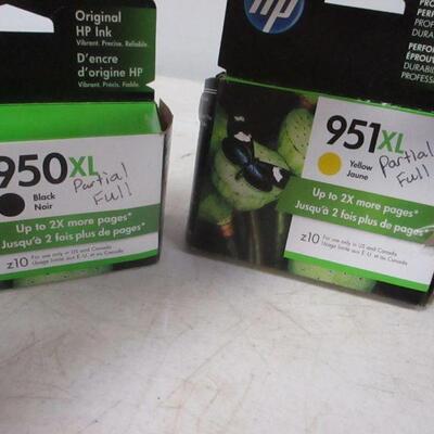 Lot 73 - HP Genuine 951XL & 950XL Single Unit Ink Cartridges Retail Box