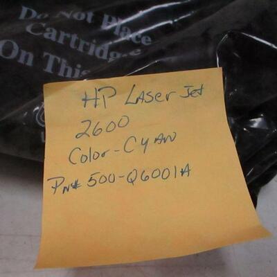 Lot 77 - Genuine HP Laserjet 2600 Cyan Toner Cartridge