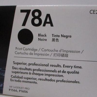 Lot 81 - Genuine HP Laserjet 78A Black Toner Cartridge