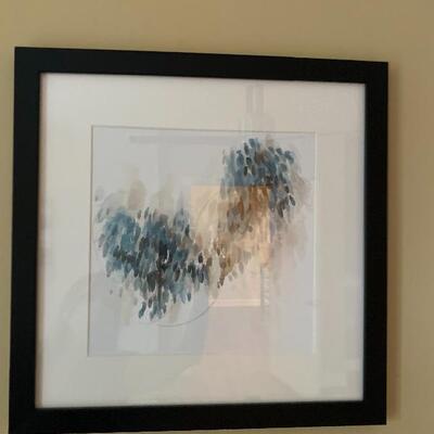 Wall art, pair (one shown) 