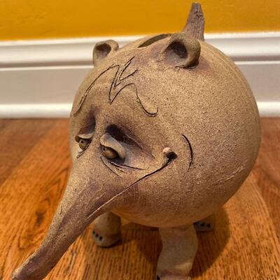 Ceramic Elephant bank 