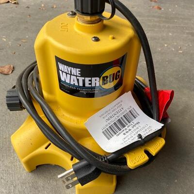 Wayne waterbug submersible pump 