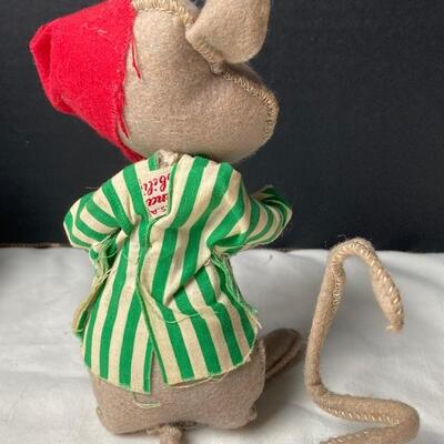 Lot #235 Vintage Christmas Decor and Ornaments AnnaLee Mouse