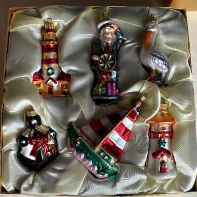 Lot #249 Holiday Magic Christmas Ornaments by Ashley Cooper