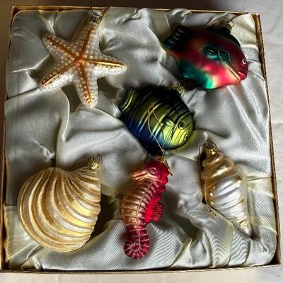 Lot #249 Holiday Magic Christmas Ornaments by Ashley Cooper