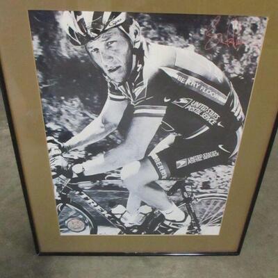 Lot 27 - Shimano GST Men's Touring Bike With Lance Armstrong Picture