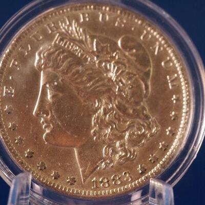 1883 D UNC Morgan Silver dollar  144