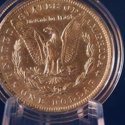 1883 D UNC Morgan Silver dollar  144
