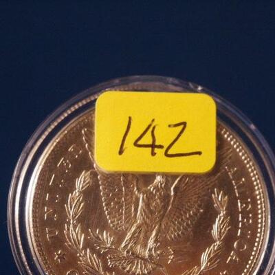 1878  UNC Morgan Silver Dollar  142
