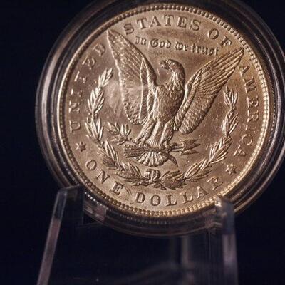 1886 P UNC Morgan Silver Dollar  140