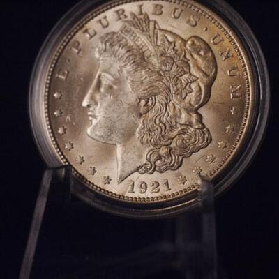 1921 P UNC Morgan Silver Dollar  150