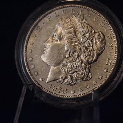 1878 S UNC Morgan Silver Dollar  147