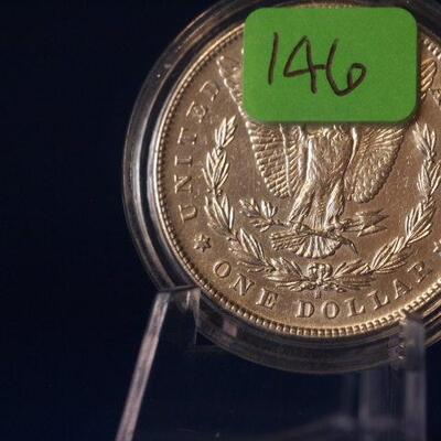 1878 S UNC Morgan Silver Dollar  146