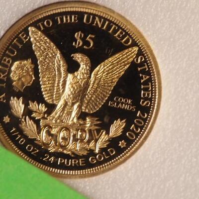 1964 1/10th oz Fine Gold 148