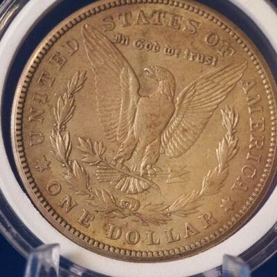 1921 P UNC Morgan Silver Dollar  157