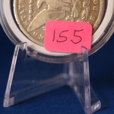 1880 P Morgan Silver Dollar  155