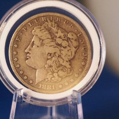 1881 O Morgan Silver Dollar 152
