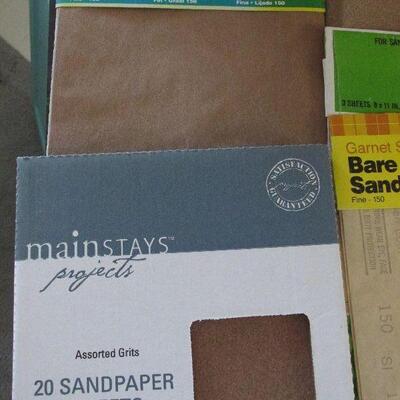 Lot 165- Collection of Sandpaper