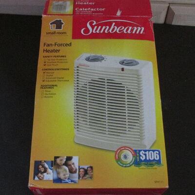 Lot 166- Sunbeam Fan Forced Heater
