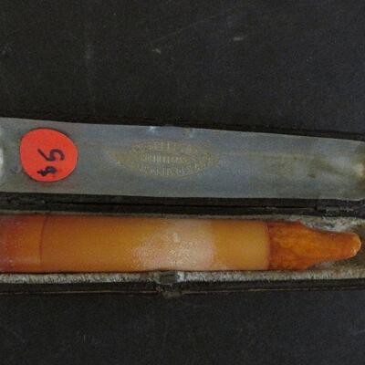 Lot 173- Vintage Blunt Style Tobacco Pipe
