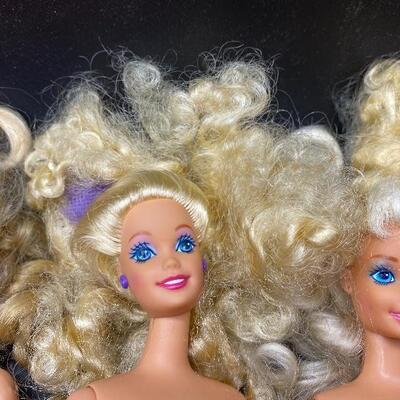 6 Vintage Barbie Dolls -- Lot B