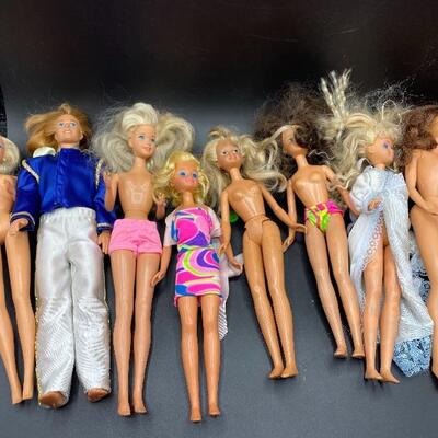 Vintage Mattel Barbie Doll Friends Skipper & Other Dolls